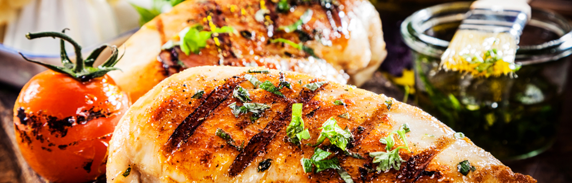 Homemade ketchup marinade chicken