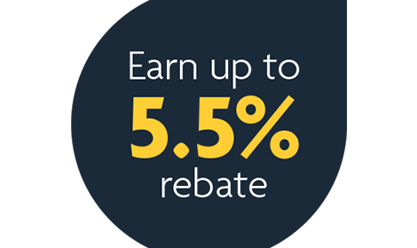 Market-leading rebate