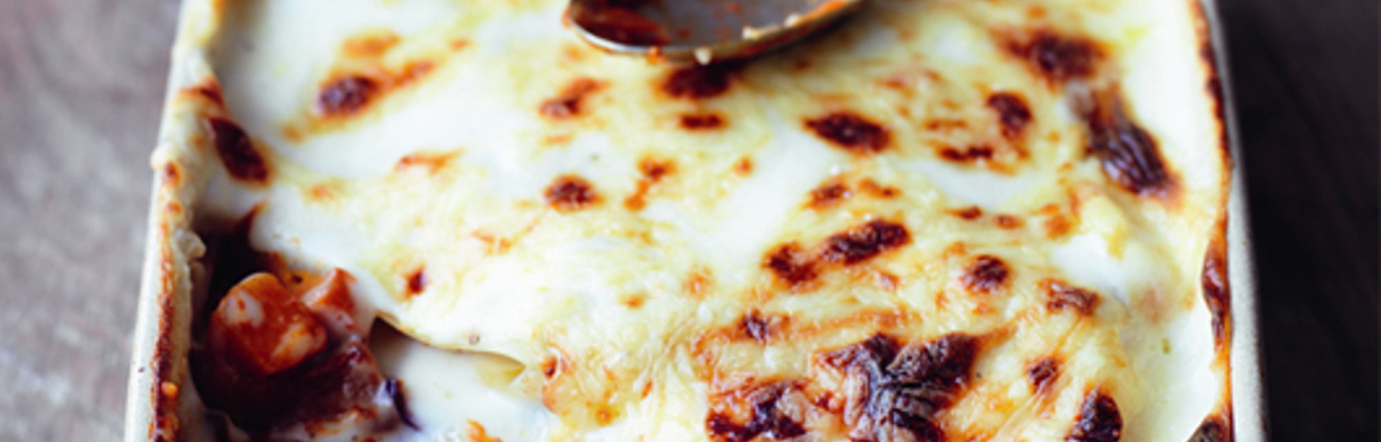 Five-a-Day Veggie Cheddar Lasagne